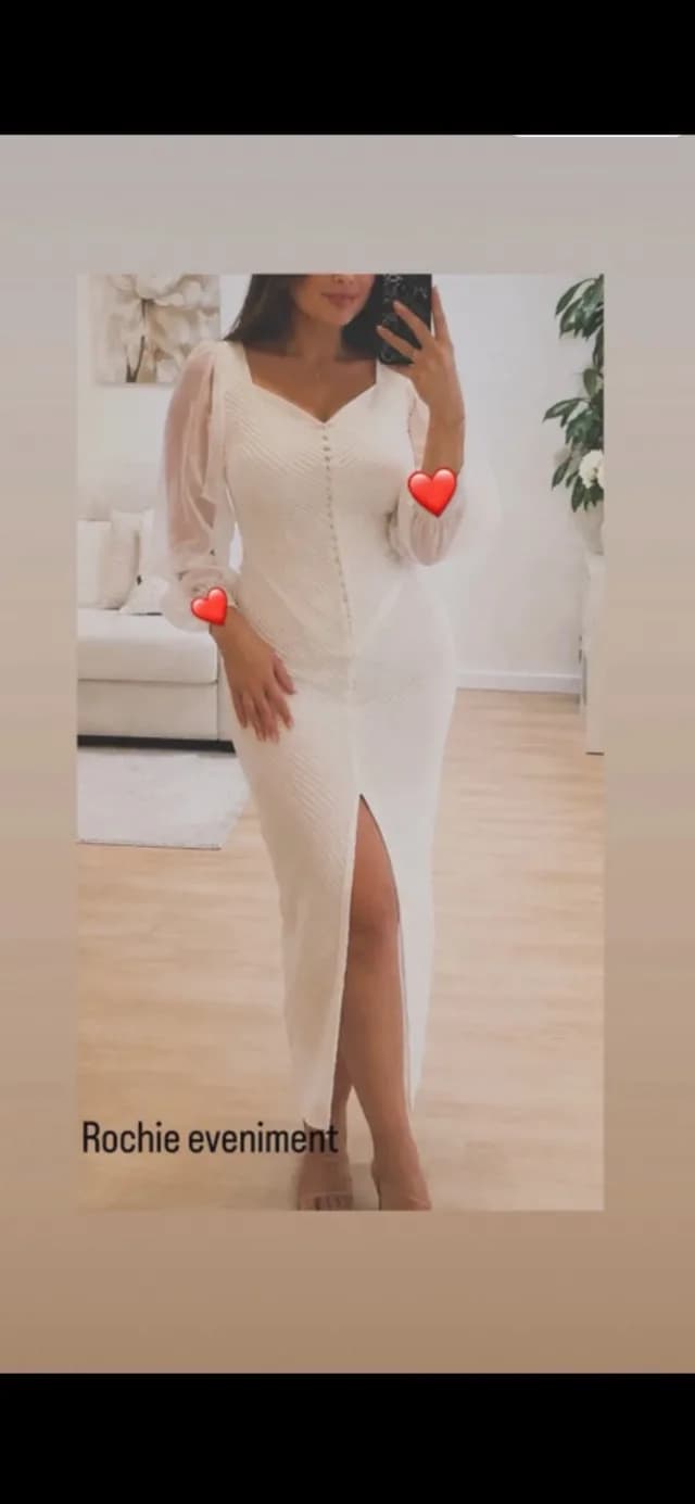 Rochita alba eveniment