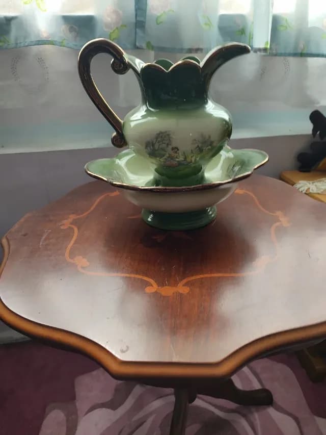 Cana si bol decorative