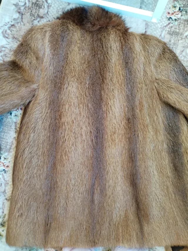 blană dama naturala