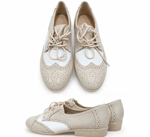 mocasini stil Oxford, La Boutine Souriante, mărimea 39