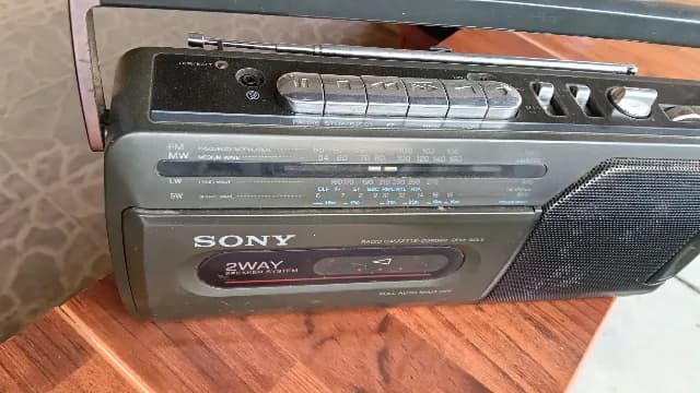 radio casetofon portabil Sony