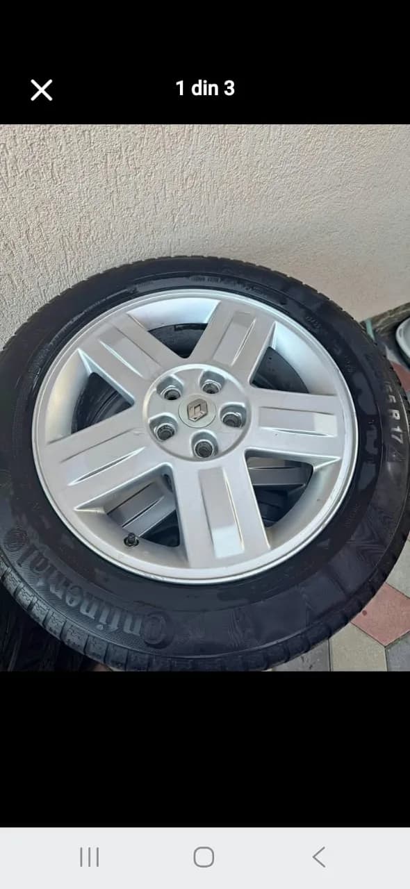 Vând Jante cu Cauciucuri 225/55/R17