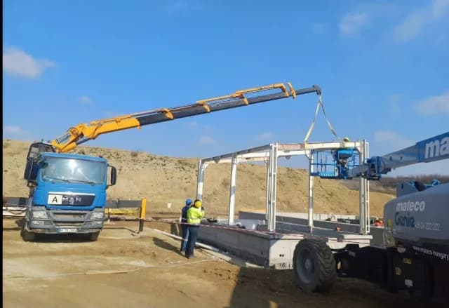 MAN TGS 26.320 cu macara Hidrokon 12T, braț 16,9 m, an 2009