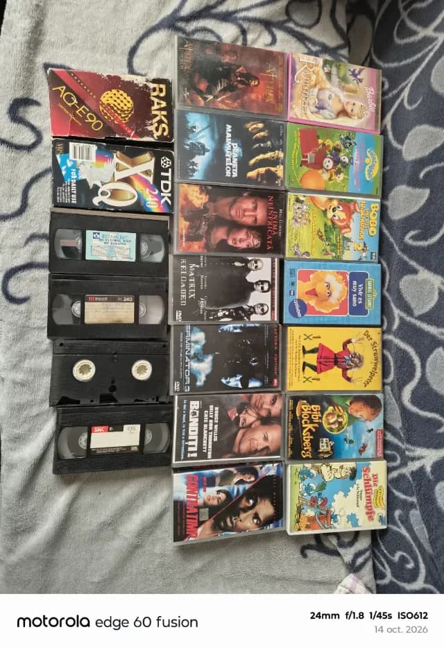 casete video toate 150 lei