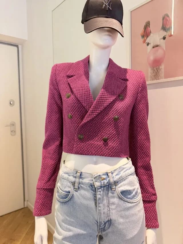 Sacou crop Zara